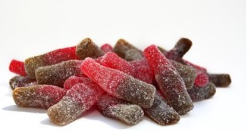 Bouteilles Cherry Cola