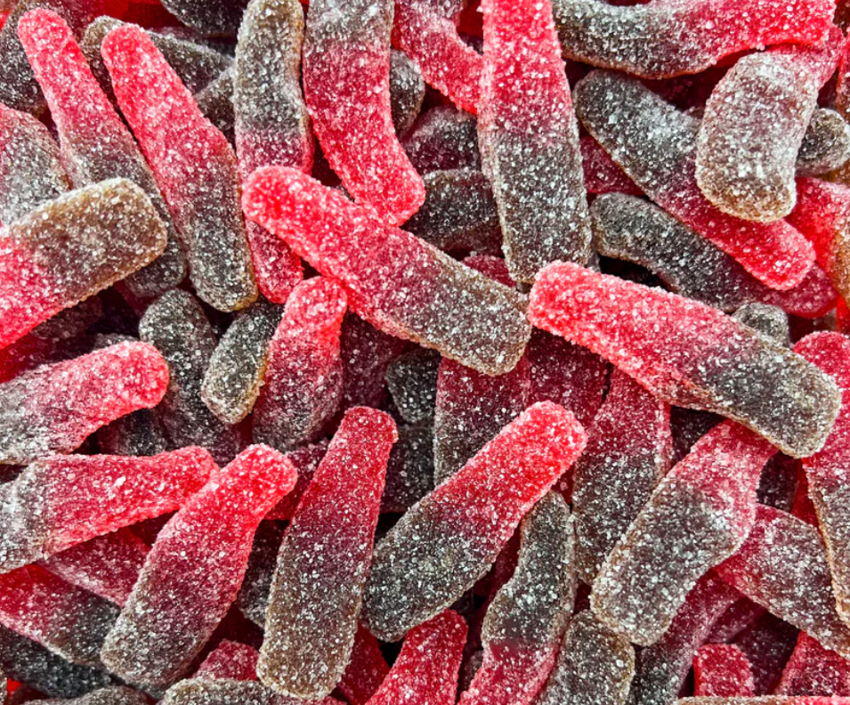 Bouteilles Cherry Cola